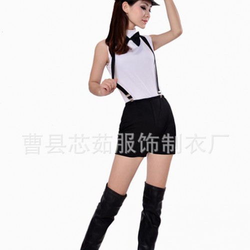 爵士舞服装女套装jazz演出服ds舞台时尚夜店女歌手大气舞蹈图3