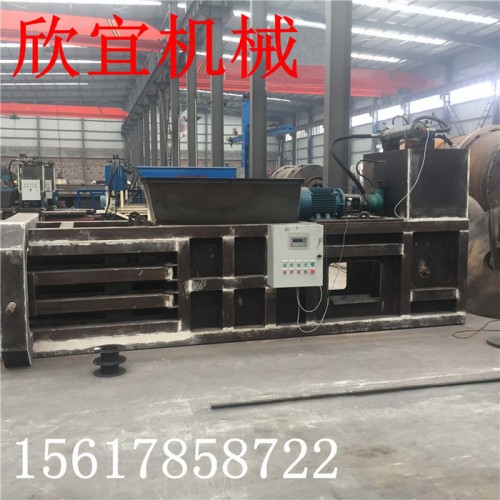 河南欣宜200型棉纱打包机 农作物秸秆打包机 废旧金属打包机简易高效图6