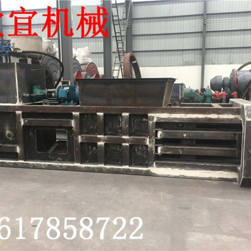 河南欣宜200型棉纱打包机 农作物秸秆打包机 废旧金属打包机简易高效图2