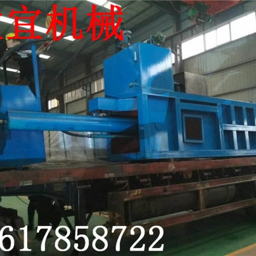 河南欣宜200型棉纱打包机 农作物秸秆打包机 废旧金属打包机简易高效图3