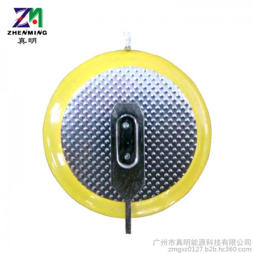 真明zm二次锂纽扣电池3.6V35mAh充电纽扣电池LIR2032锂离子纽扣电池可加焊脚或出引线图4