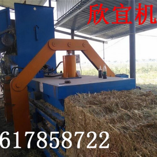 120型棉纱打包机 海绵打包机 欣宜全自动薄铁皮打包机投资少见效快图3