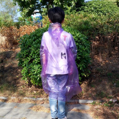 TP-1078型儿童一次性雨衣 全新加厚儿童纽扣雨衣  童雨衣 学生旅游雨衣图6