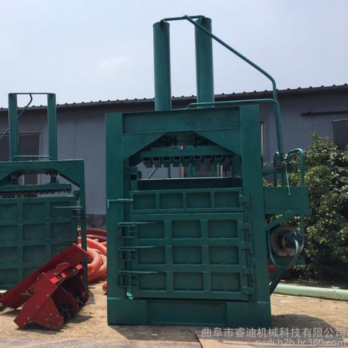 睿迪牌多功能废纸打包机 半自动液压打包机 液压棉纱打包机图3
