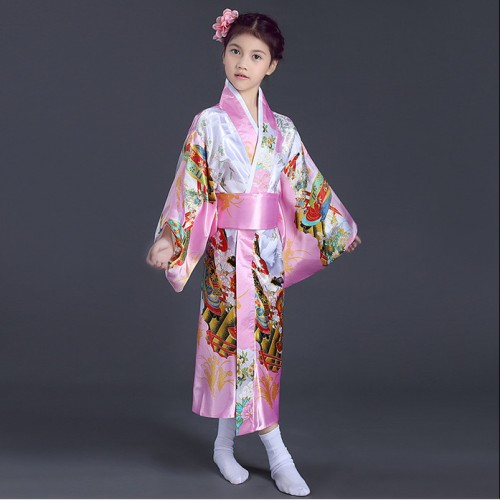 苏州**儿童和服 演出服舞台演出服装摄影写真服 和服批发