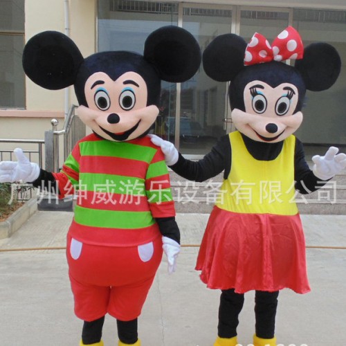绅威** 迪士尼米妮演出服 舞台表演服装卡通动漫人偶个性服定制图2