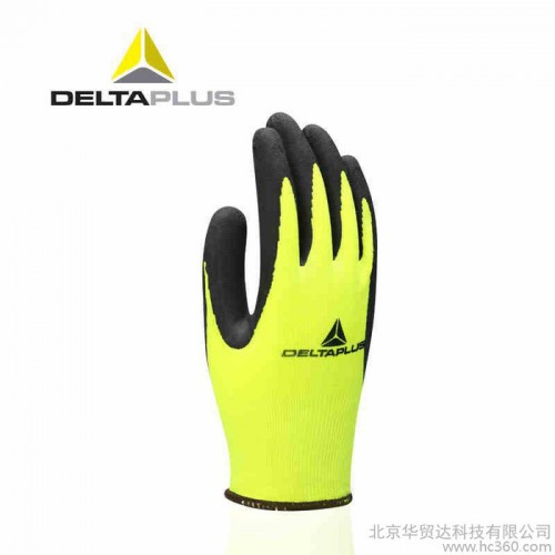 代尔塔201733工作 手套 劳保耐磨乳胶涂层浸胶浸塑耐磨棉纱针织工业手套图1