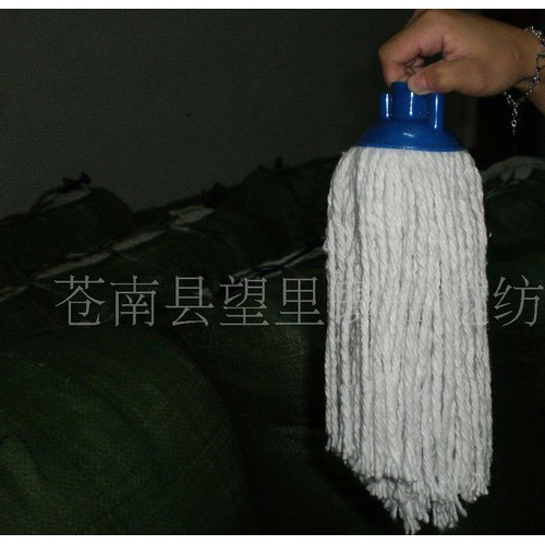 拖把 棉纱拖把 摩擦纺纱拖把 拖把头 再生棉纱 拖把棉纱图1