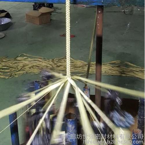 临汾牛油盘根 牛油棉纱盘根 芳纶黑四氟混编盘根厂家图7