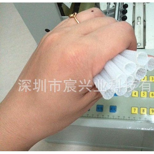 宸兴业尼龙绳电脑切带机 塑料圆绳裁切机 棉纱绳剪断机原装图3