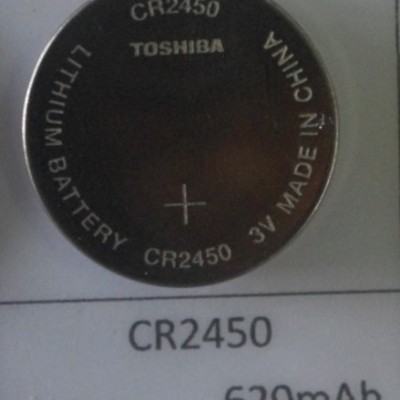 Toshiba/东芝   原装    纽扣电池     CR2450
