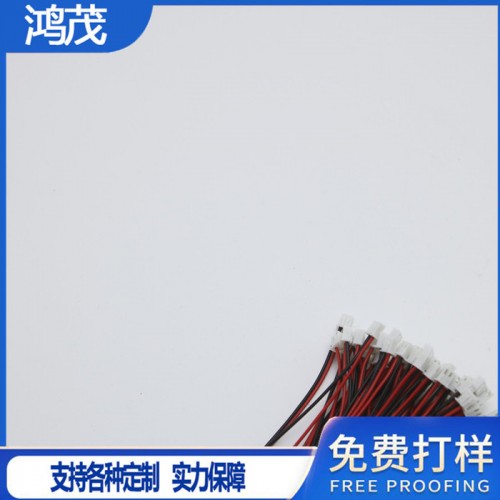 鸿茂_LED灯充电线_电池纽扣2P端子线_定制加工图10
