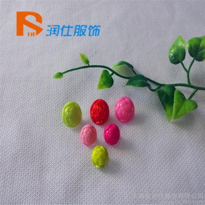 【润仕纽扣】两眼面包扣 四眼细边衬衫扣厂家批发diy卡通纽扣