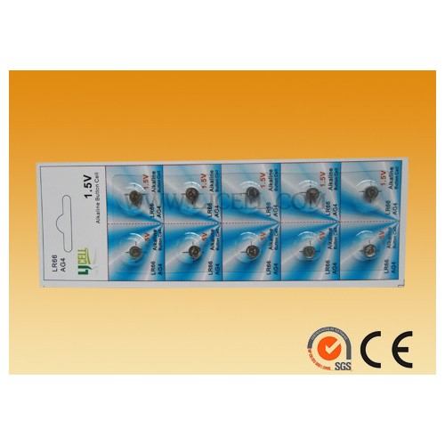 供应AG4纽扣电池，计步器AG4电池，1.5VAG4纽扣电池图2