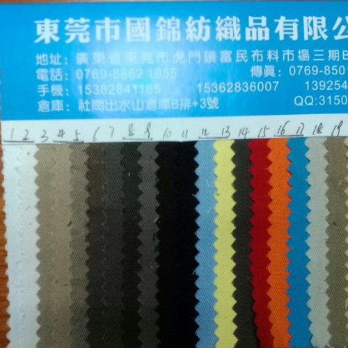 纱卡 现货108*58全棉纱卡 21*21斜纹布 服装工装用图2