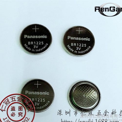 全新原装 松下Panasonic BR1225 3V宽温纽扣电池 BR1225钮扣电池图1