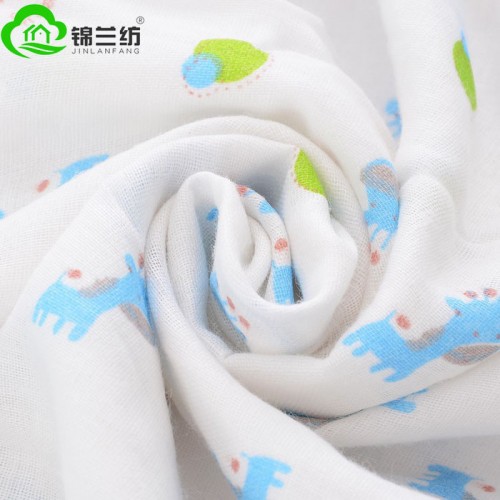 锦兰纺108纯棉纱布图3