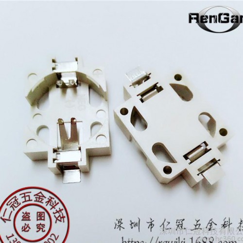 CR1632纽扣电池座 贴片 耐高温LIR1632图2