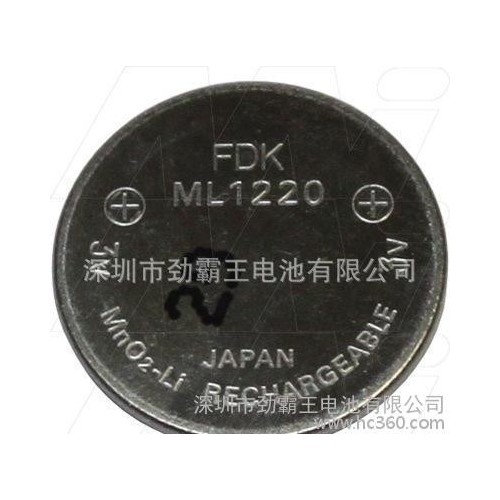 日本FDK(SANYO) ML1220 可充纽扣电池 保图1