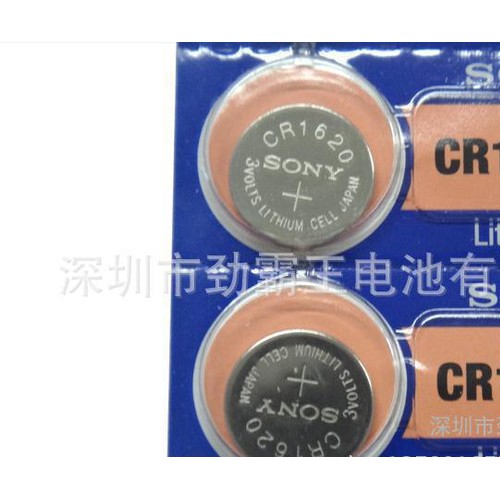 索尼CR1620 sony16203v纽扣电池原装**保证图1
