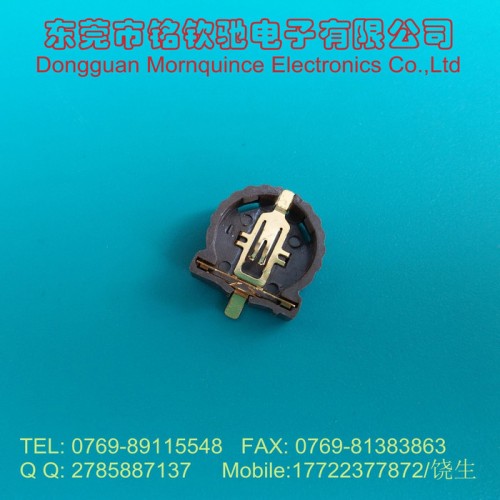 cr1220纽扣电池座，纽扣电池盒C1220S021图2