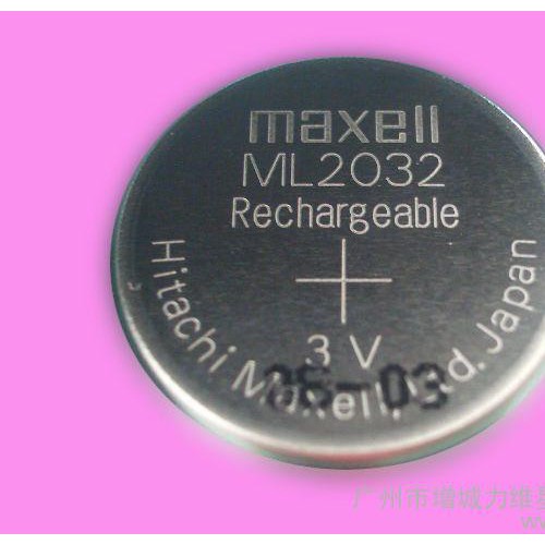 供应万胜MaxellML2032纽扣电池图1