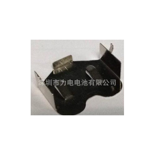 控制板用纽扣电池座CR2450 LIR2450塑胶扣式卡座图1
