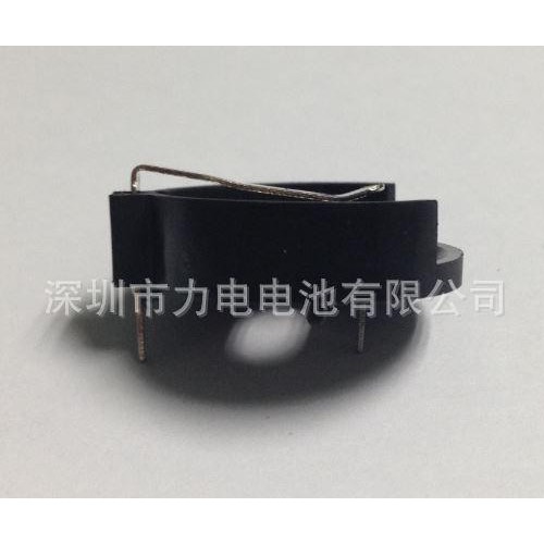 控制板用纽扣电池座CR2450 LIR2450塑胶扣式卡座图2
