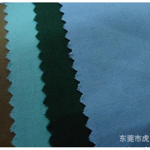 全棉纱卡权棉斜纹布 94*48染色布 全棉纱卡94*48斜纹图2