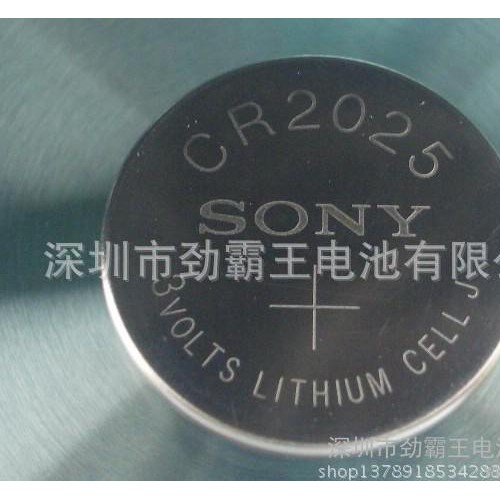 供应索尼CR2025索尼cr2025纽扣电池图1