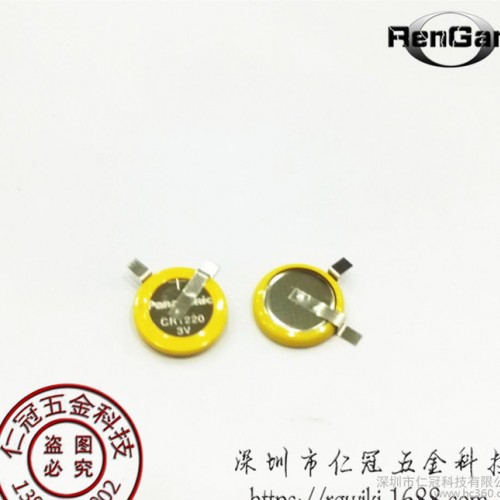 松下CR1220 3V纽扣电池 工业包装Panasonic锂锰电池 带焊脚图3