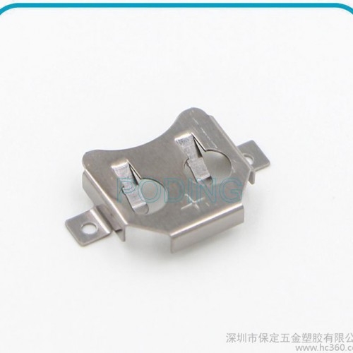 工厂直销 CR1220 电池弹片 CR1225 纽扣电池座 量大图2