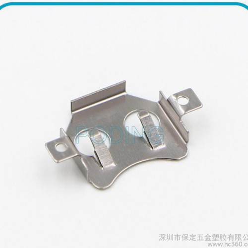 工厂直销 CR1220 电池弹片 CR1225 纽扣电池座 量大图3
