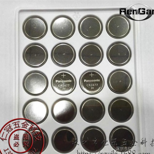 100%原装CR2477 松下 一次性26x7.7mm,3v 工业装 高容量纽扣电池