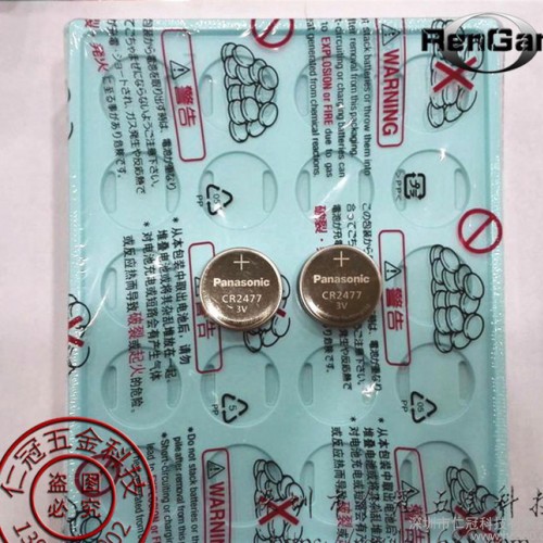 100%原装CR2477 松下 一次性26x7.7mm,3v 工业装 高容量纽扣电池图3