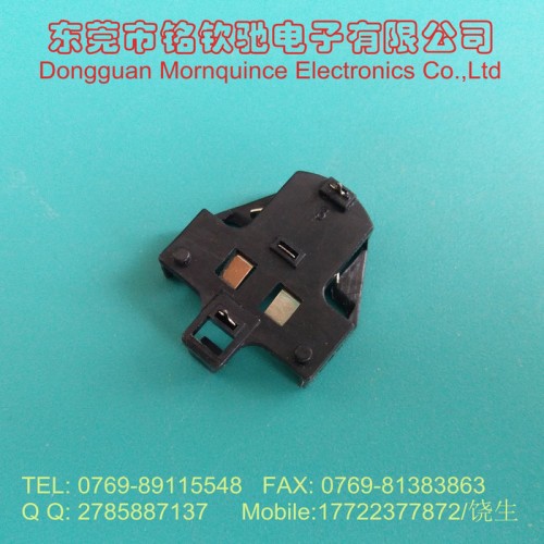 CR2032纽扣电池座，CR2032电池盒C2032D111图2