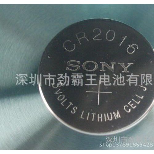 供应索尼CR2016索尼cr2016纽扣电池图1