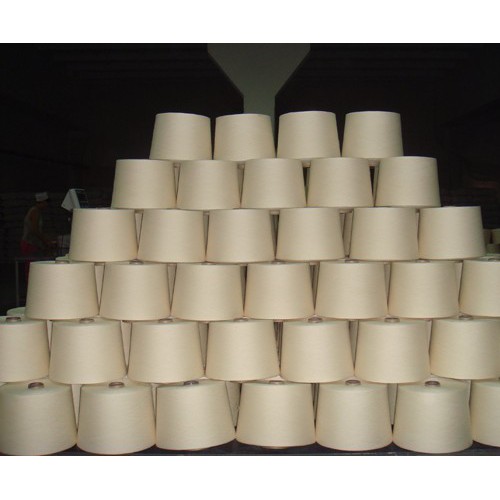 冠杰牌现货供应赛络纺JC80/CT0涤棉纱32支可漂白染色用纱图7