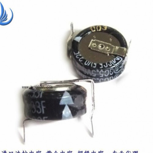 4F 5.5V叠片型超级电容V型 纽扣电池原装现货**产品图3