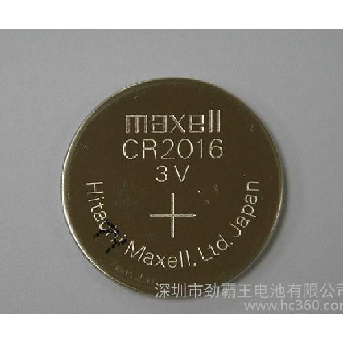 供应万胜Maxell万胜CR2016纽扣电池图2