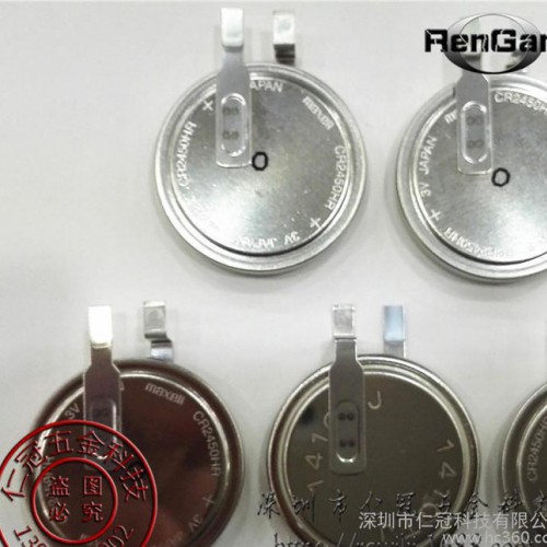 100%原装Maxell万胜 CR2450HR 3V 550MAH 耐高温纽扣电池 带焊脚