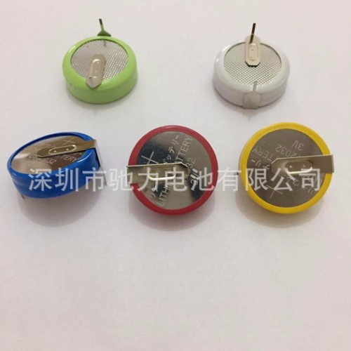 厂家直供高品质、3V CR1220贴脚电池 纽扣电池图4