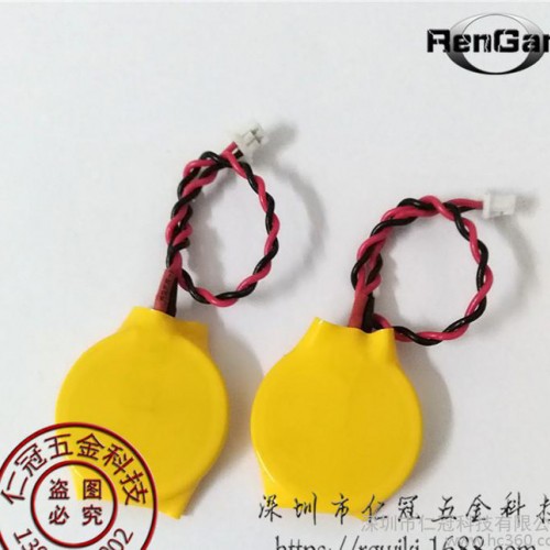 CR2032带线1.25插头3V纽扣电池 IBM笔记本主板BIOS COM电池 现货图3