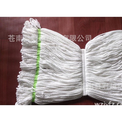 专业生产各种拖把 超细纤维拧水拖 棉纱拧水拖 塑料棉纱拖把头图1