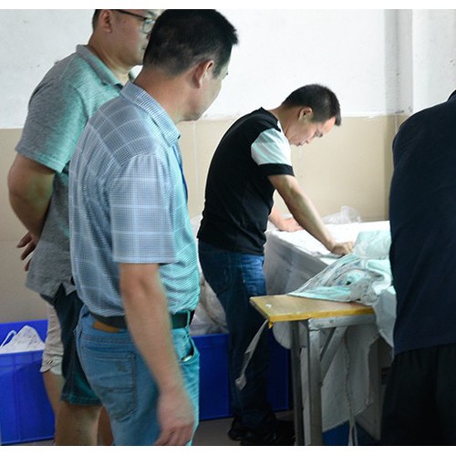 朋鸿雅贝比告诉您对于宝宝纯棉纱布尿布质量的定义,生产流程 宝宝纱布尿布品牌图6