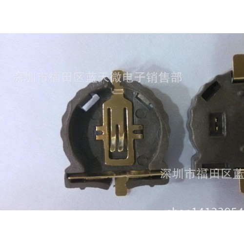 Panasonic松下  CR1220 纽扣电池+贴片铜座图2