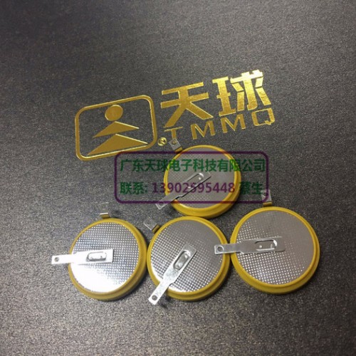 天球CR2032 210mAh 锂-二氧化锰纽扣电池 焊脚电池图3