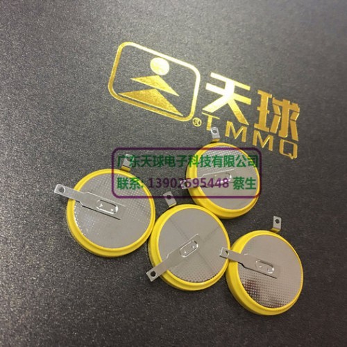 天球CR2032 210mAh 锂-二氧化锰纽扣电池 焊脚电池图4