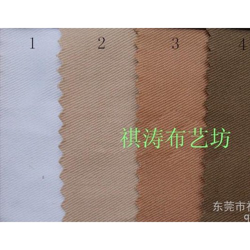 108*58全棉斜纹布 服装面料帽袋沙发套布料 纯棉纱卡工作服批发纱卡图4