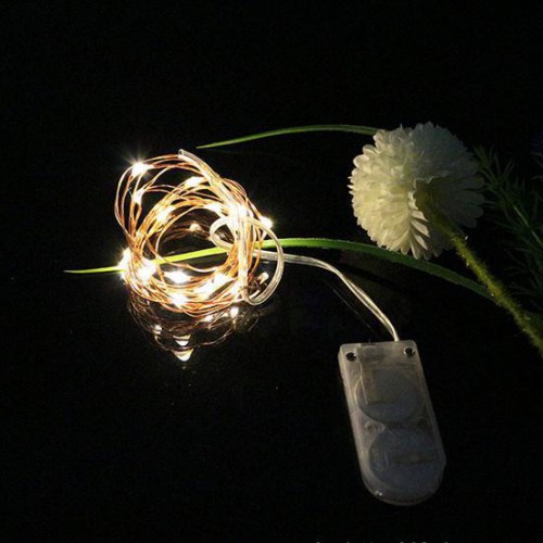 专业生产2032纽扣电池盒灯串各式LED铜线灯串可定制